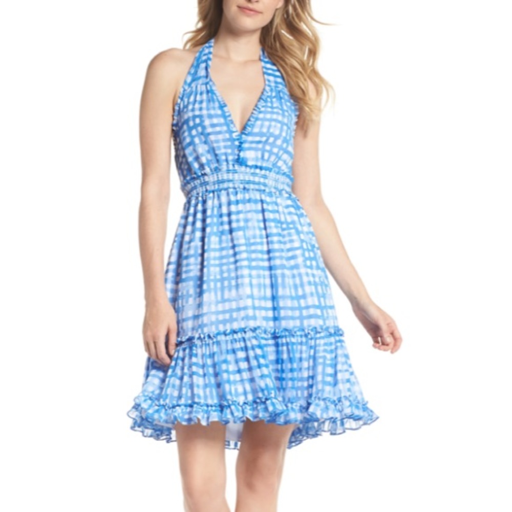 Lilly Pulitzer Callie Dress • Bennet Blue Feelin Beachy print